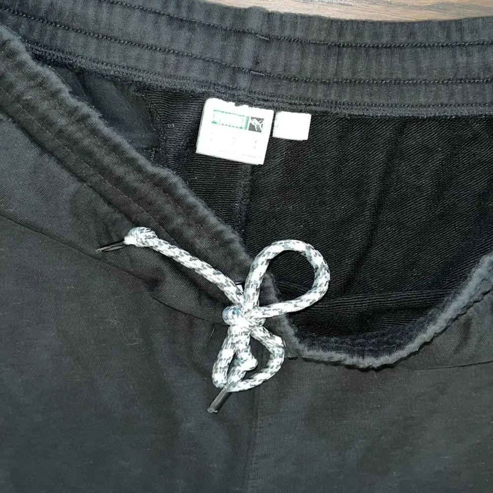 Mens Puma International French Terry Fleece black 7” shorts XXL